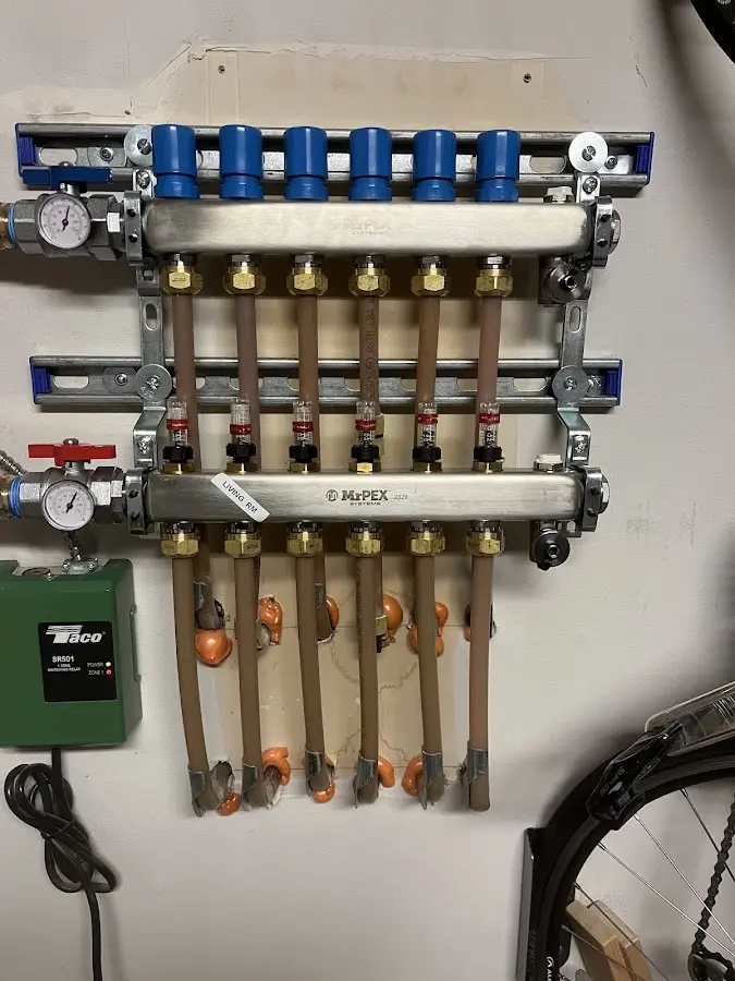 Plumber performing Leak Detection at a residential property in Old Town